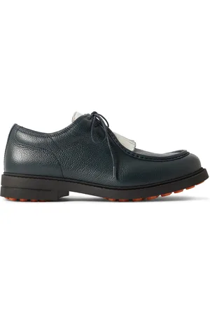 Mr P. Golf Fringed Full-Grain Leather Shoes - Men - - UK 8.5