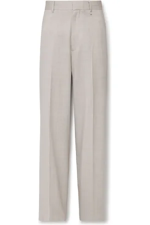 Givenchy distressed wool trousers - Grey