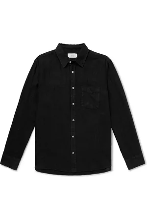 Mr P. Garment-Dyed Linen Shirt - Men - - XXL