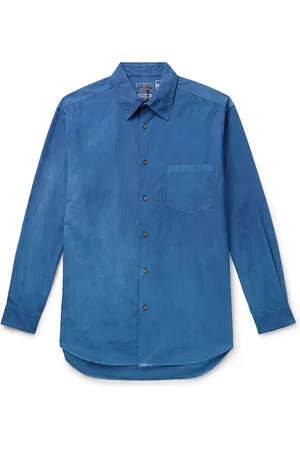 BLUE BLUE JAPAN Cotton-Chambray Shirt - Men - - S