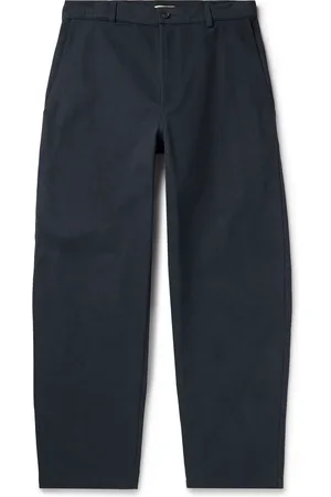 De Bonne Facture Balloon Barrel-Leg Cotton-Drill Trousers - Men - - IT 46