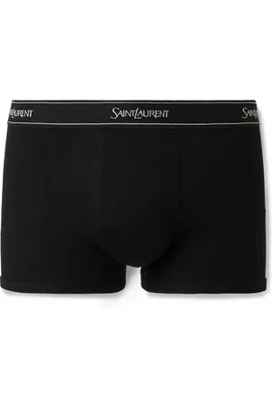 Saint Laurent Ribbed Cotton-Jersey Boxer Briefs - Men - - M