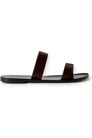 Saint Laurent Pepe Leather Sandals - Men - - EU 42