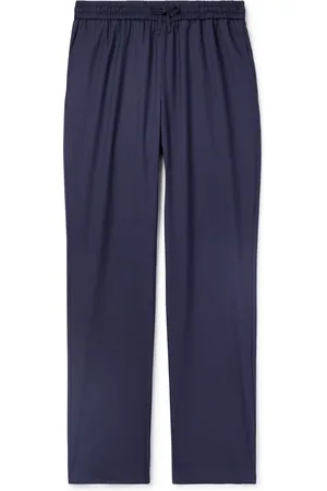 De Bonne Facture Straight-Leg Virgin Wool-Blend Drawstring Trousers - Men - - IT 46