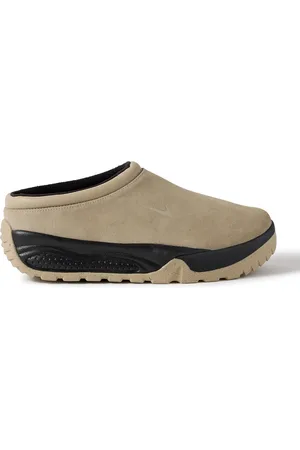 Nike ACG Rufus Leather-Trimmed Suede Slip-On Sneakers - Men - - US 10.5