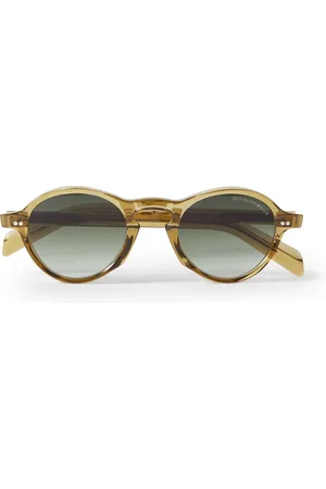 Cutler and Gross Round-Frame Acetate Sunglasses - Men
