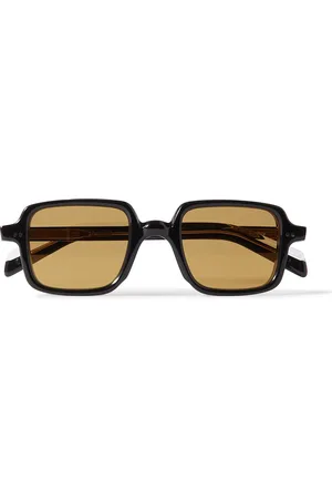Cutler and Gross GR02 Rectangle-Frame Acetate Sunglasses - Men