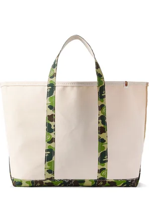 SAINT MXXXXXX BAPE?? Cotton-Canvas Tote Bag - Men