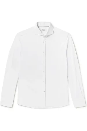 Brunello Cucinelli Cotton-Jersey Shirt - Men - - XXXL