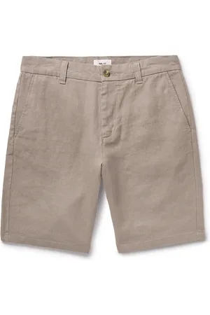 NN.07 Crown 1454 Straight-Leg Linen Shorts - Men - - UK/US 30