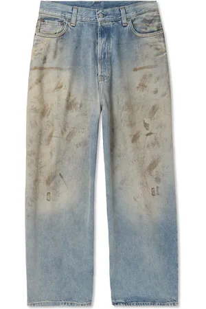 Acne Studios Straight-Leg Distressed Jeans - Men - - IT 52