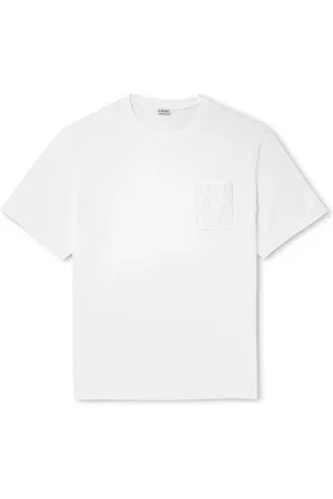 Loewe Logo-Embroidered Cotton-Jersey T-Shirt - Men - - M
