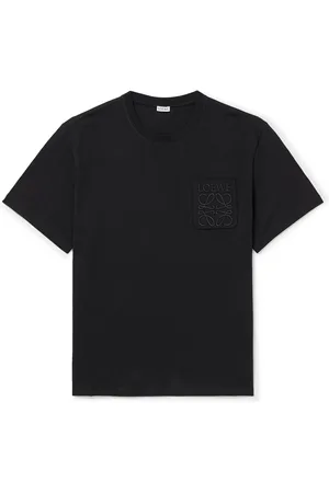 Loewe Logo-Embroidered Cotton-Jersey T-Shirt - Men - - XS