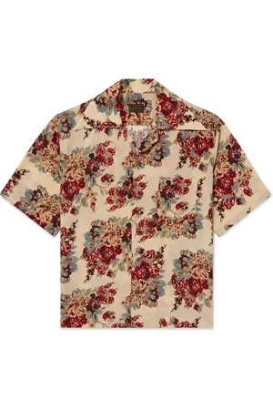KAPITAL Camp-Collar Floral-Print Woven Shirt - Men - - 2