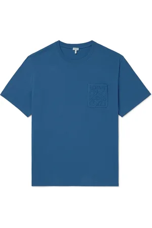 Loewe Logo-Embroidered Cotton-Jersey T-Shirt - Men - - XS