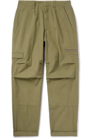 Tom Ford Straight-Leg Pleated Cotton-Twill Cargo Trousers - Men - - UK/US 38