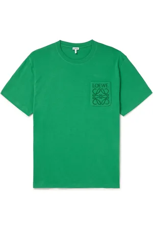 Loewe Logo-Embroidered Cotton-Jersey T-Shirt - Men - - L