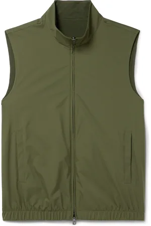 Loro Piana Slim-Fit Reversible Storm System?? Shell and Super Wish?? Virgin Wool Gilet - Men - - IT 48