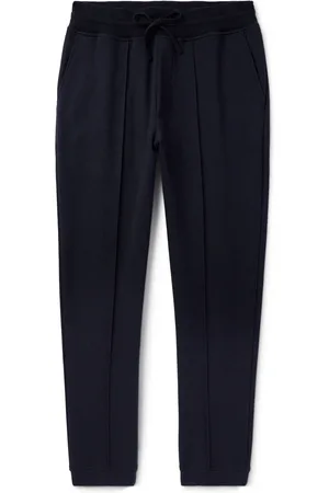 Loro Piana Whitney Tapered Cotton, Silk and Cashmere-Blend Jersey Sweatpants - Men - - XXL
