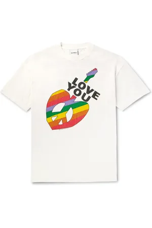 READYMADE I Love You Printed Cotton-Jersey T-Shirt - Men - - M