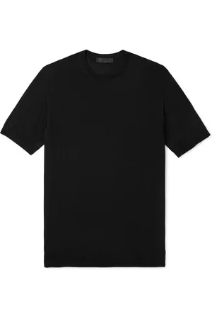 Saman Amel Cashmere and Silk-Blend T-Shirt - Men - - IT 46