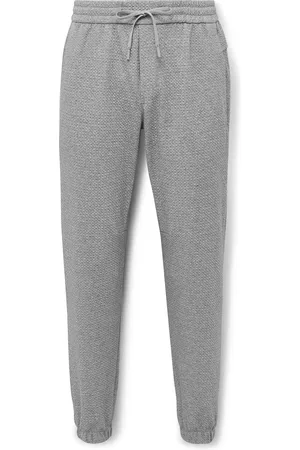 Lululemon Straight-Leg Double-Knit Textured Cotton-Blend Jersey Sweatpants - Men - - S