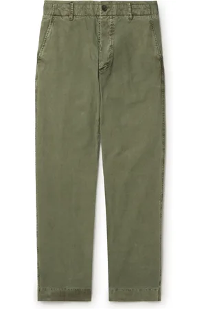 James Perse Straight-Leg Cotton-Canvas Trousers - Men - - UK/US 34