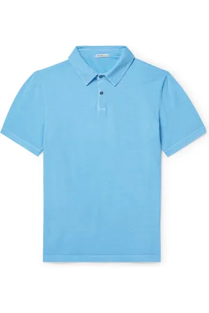 James Perse Cotton-Jersey Polo Shirt - Men - - 5