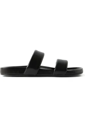 Saint Laurent Nichols Leather Slides - Men - - EU 43
