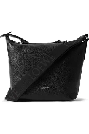 Loewe Cubi Small Full-Grain Leather Messenger Bag - Men