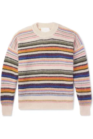 Isabel Marant Drusselh Striped Mohair-Blend Sweater - Men - - XL