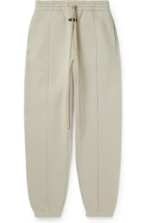 FEAR OF GOD Logo-Appliqu??d Cotton-Blend Jersey Sweatpants - Men - - S