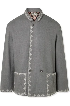 Kartik Research Embroidered Wool Blazer - Men - - M