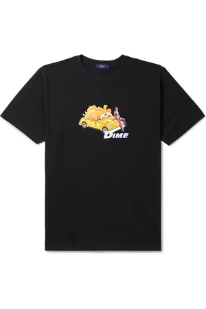 DIME 2Fast 2Delicious Logo-Print Cotton-Jersey T-Shirt - Men - - L