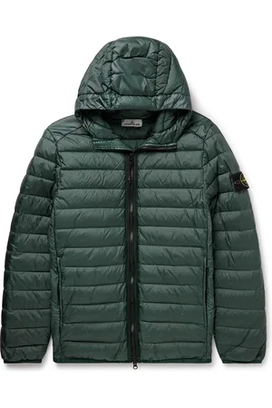 Stone Island Slim-Fit Garment-Dyed Quilted Recycled-Shell Down Jacket - Men - - XXL