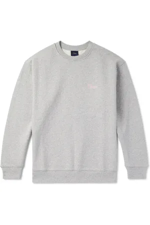 DIME Logo-Embroidered Cotton-Jersey Sweatshirt - Men - - M