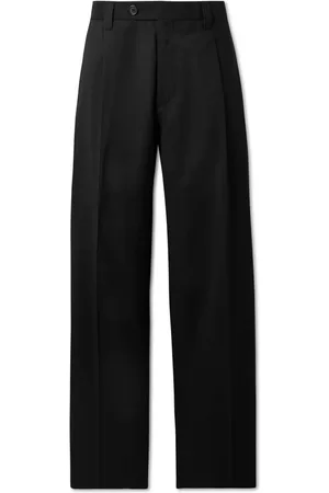 mfpen Straight-Leg Pleated Wool Suit Trousers - Men - - XL