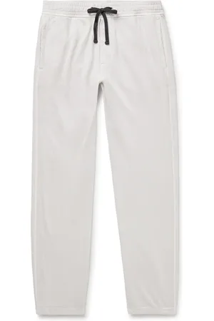 James Perse Straight-Leg Cotton-Jersey Sweatpants - Men - - 4