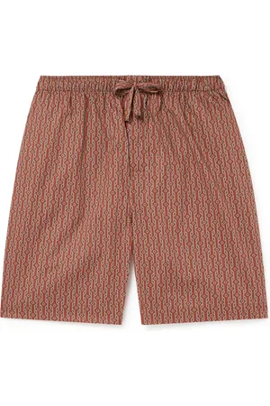 DEREK ROSE Nelson Printed Cotton-Batiste Pyjama Shorts - Men - - M