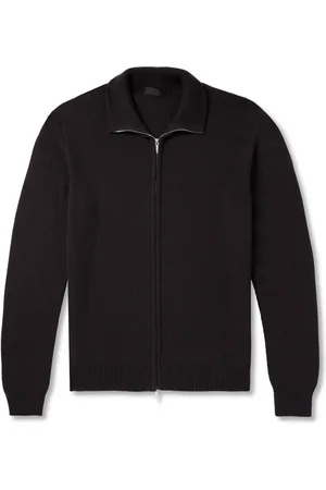 Saman Amel Ribbed Cashmere Zip-Up Cardigan - Men - - IT 48