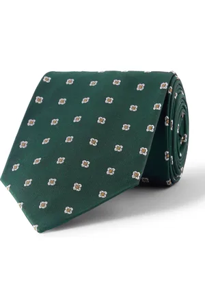 Dunhill 9.5cm Floral Silk-Jacquard Tie - Men