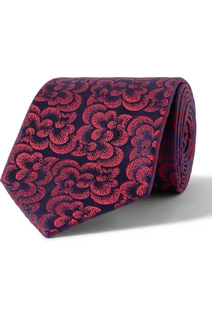 Charvet 8.5cm Floral-Jacquard Silk Tie - Men