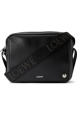 Loewe Pebble XS Full-Grain Leather Messenger Bag - Men