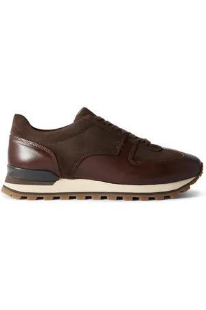 Mr P. Carlos Suede and Leather Sneakers - Men - - UK 7
