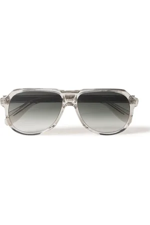 Cutler and Gross 9782 Aviator-Style Acetate Sunglasses - Men