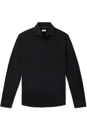 Brunello Cucinelli Cotton-Jersey Shirt - Men - - XXXL