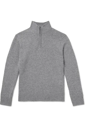James Perse Cashmere Half-Zip Sweater - Men - - 4