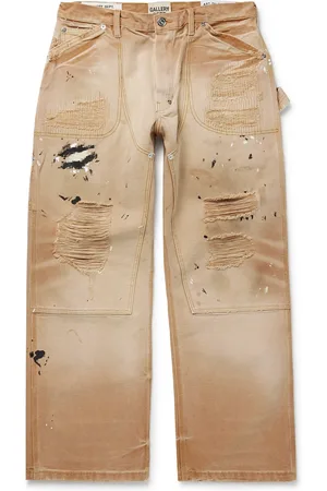 GALLERY DEPT. Branko Carpenter Straight-Leg Distressed Jeans - Men - - UK/US 32