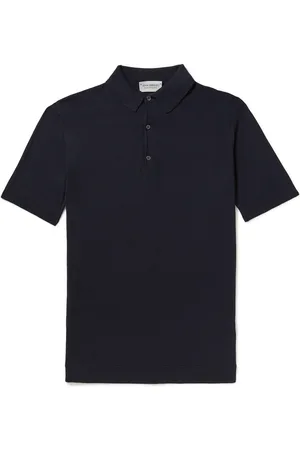 JOHN SMEDLEY Adrian Slim-Fit Sea Island Cotton Polo Shirt - Men - - S