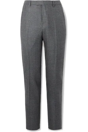 Paul Smith Straight-Leg Prince of Wales Checked Wool Suit Trousers - Men - - UK/US 34